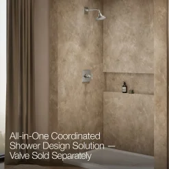 Rite-Temp® shower trim kit with cross handle, 2.5 gpm