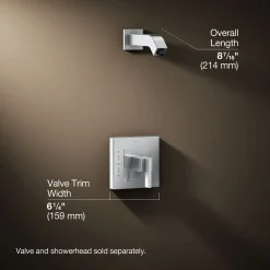 Rite-Temp® shower trim kit, without showerhead