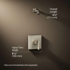 Rite-Temp® shower trim kit, without showerhead