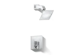 Rite-Temp® shower trim kit with push-button diverter, 2.5 gpm