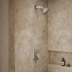 Rite-Temp® shower trim kit with push-button diverter, 2.5 gpm