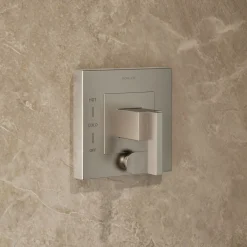 Rite-Temp® shower trim kit with push-button diverter, 2.5 gpm