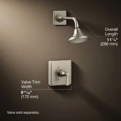 Rite-Temp® shower trim kit with lever handle, 2.5 gpm