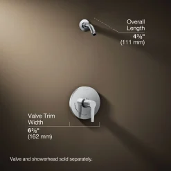 Rite-Temp® shower trim kit, without showerhead