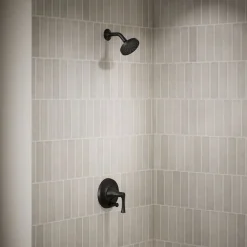 Rite-Temp® shower trim kit with push-button diverter, without showerhead