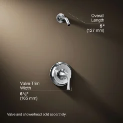 Rite-Temp® shower trim kit, without showerhead