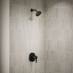 Rite-Temp® shower trim kit with push-button diverter, without showerhead