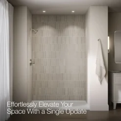 Rite-Temp® shower trim kit with push-button diverter, without showerhead