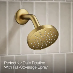 Rite-Temp® shower trim kit with push-button diverter, 1.5 gpm