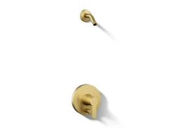 Rite-Temp® shower trim kit with push-button diverter, less showerhead