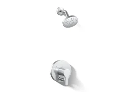 Rite-Temp® shower trim kit with push-button diverter, 2.5 gpm