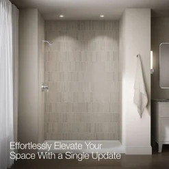 Rite-Temp® shower trim kit with push-button diverter, 2.5 gpm