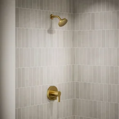 Rite-Temp® shower trim kit with push-button diverter, 2.5 gpm