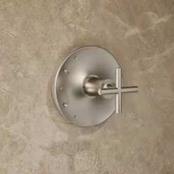 Rite-Temp® shower trim kit with cross handle, 2.5 gpm