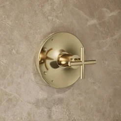 Rite-Temp® shower trim kit with cross handle, 2.5 gpm