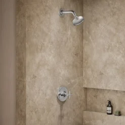 Rite-Temp® shower trim kit with cross handle, 1.75 gpm