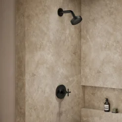 Rite-Temp® shower trim kit with cross handle, 1.75 gpm