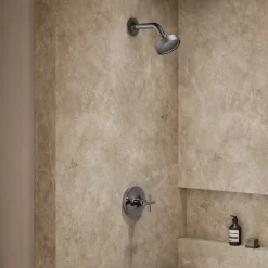 Rite-Temp® shower trim kit with cross handle, 1.75 gpm