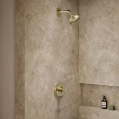 Rite-Temp® shower trim kit with cross handle, 1.75 gpm