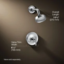 Rite-Temp® shower trim kit with lever handle, 2.5 gpm