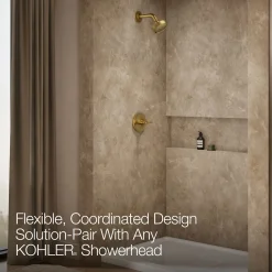 Rite-Temp® shower trim kit with cross handle, without showerhead