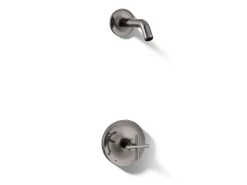 Rite-Temp® shower trim kit with cross handle, without showerhead
