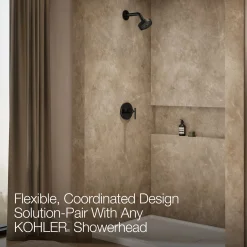 Rite-Temp® shower trim kit with lever handle, without showerhead