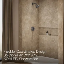 Rite-Temp® shower trim kit with lever handle, without showerhead