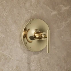 Rite-Temp® shower trim kit with lever handle, without showerhead