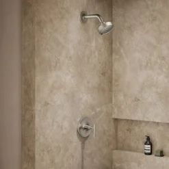 Rite-Temp® shower trim kit with lever handle, without showerhead