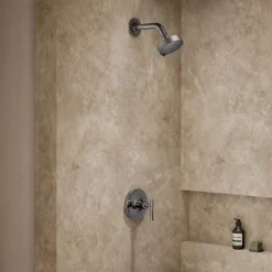 Rite-Temp® shower trim kit with lever handle, without showerhead