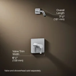 Rite-Temp® shower trim kit, without showerhead
