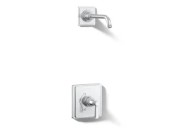 Rite-Temp® shower trim kit with lever handle, without showerhead