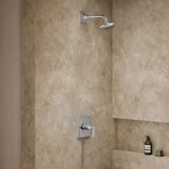 Rite-Temp® shower trim kit with lever handle, without showerhead