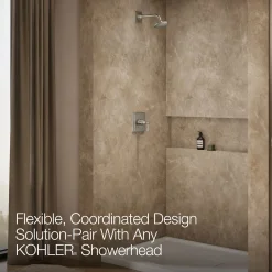 Rite-Temp® shower trim kit with lever handle, without showerhead