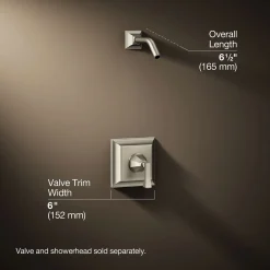 Rite-Temp® shower trim kit, without showerhead