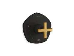 Rite-Temp® valve trim with cross handle