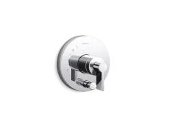 Rite-Temp® valve trim with Lever handle and diverter