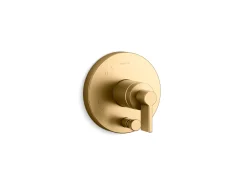 Rite-Temp® valve trim with Lever handle and diverter