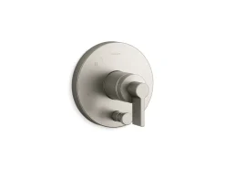 Rite-Temp® valve trim with Lever handle and diverter