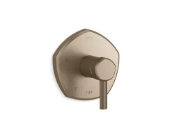 Rite-Temp® valve trim with lever handle