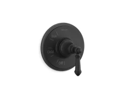 Rite-Temp® valve trim with lever handle