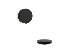 Rotary-turn bath drain trim