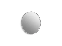22" round framed mirror
