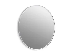 36" round framed mirror