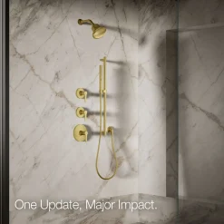 Round single-function filtered showerhead, 1.75 gpm
