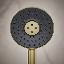 Round three-function handshower, 1.75 gpm