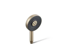 Round three-function handshower, 1.75 gpm