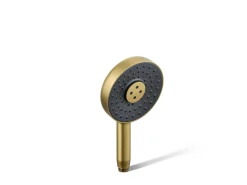 Round three-function handshower, 2.5 gpm