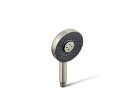Round three-function handshower, 2.5 gpm